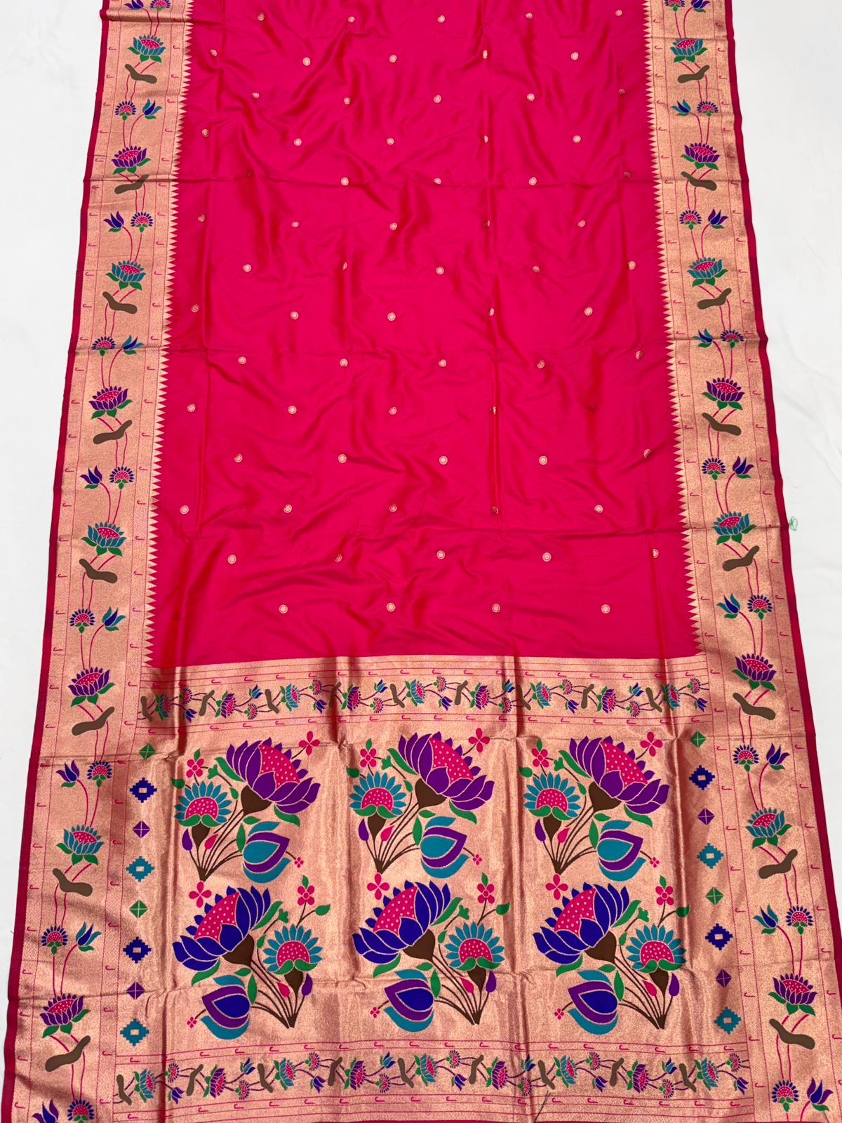 Lotus Paithani Saree