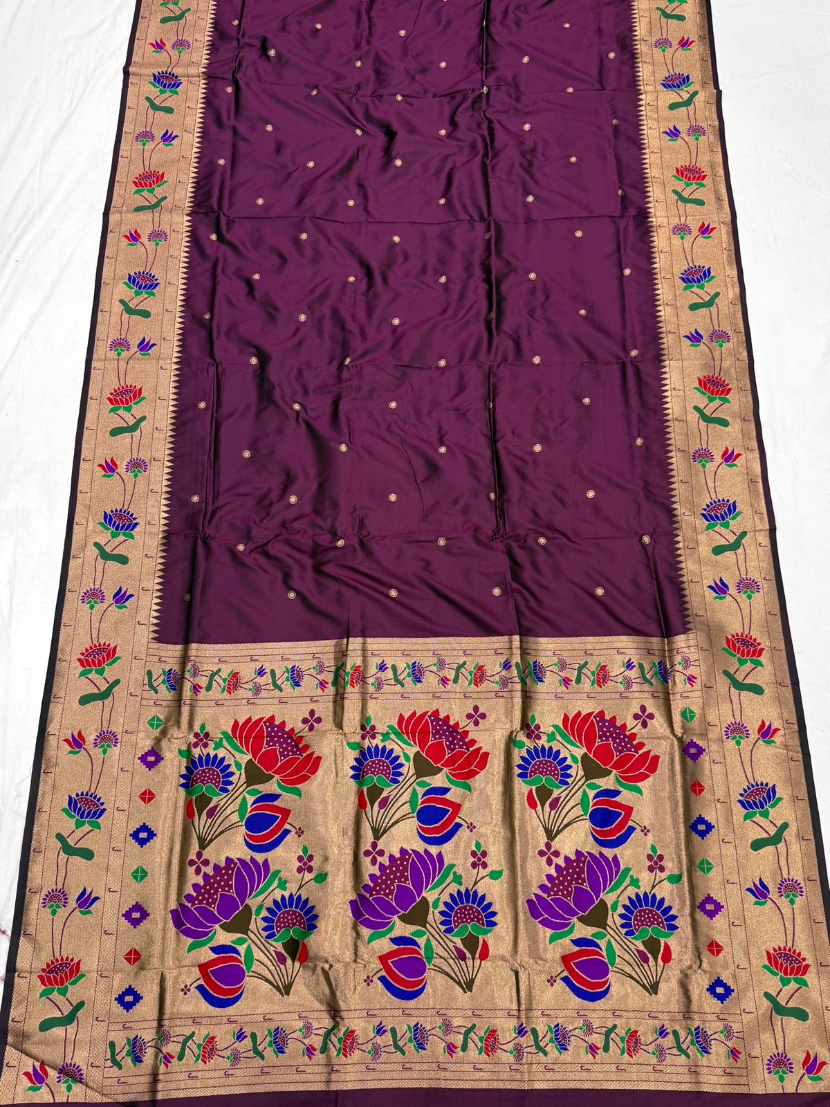Lotus Paithani Saree