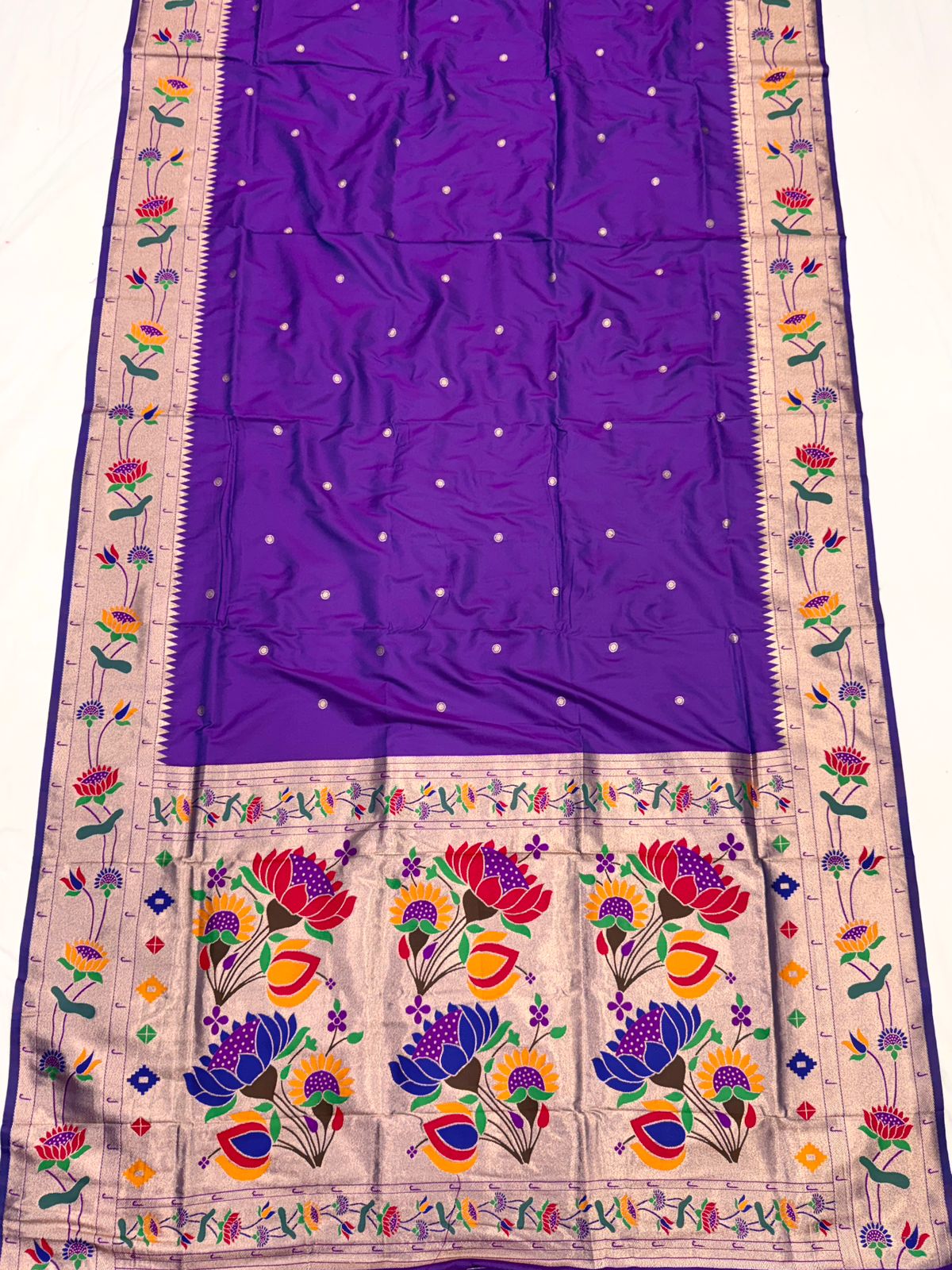 Lotus Paithani Saree