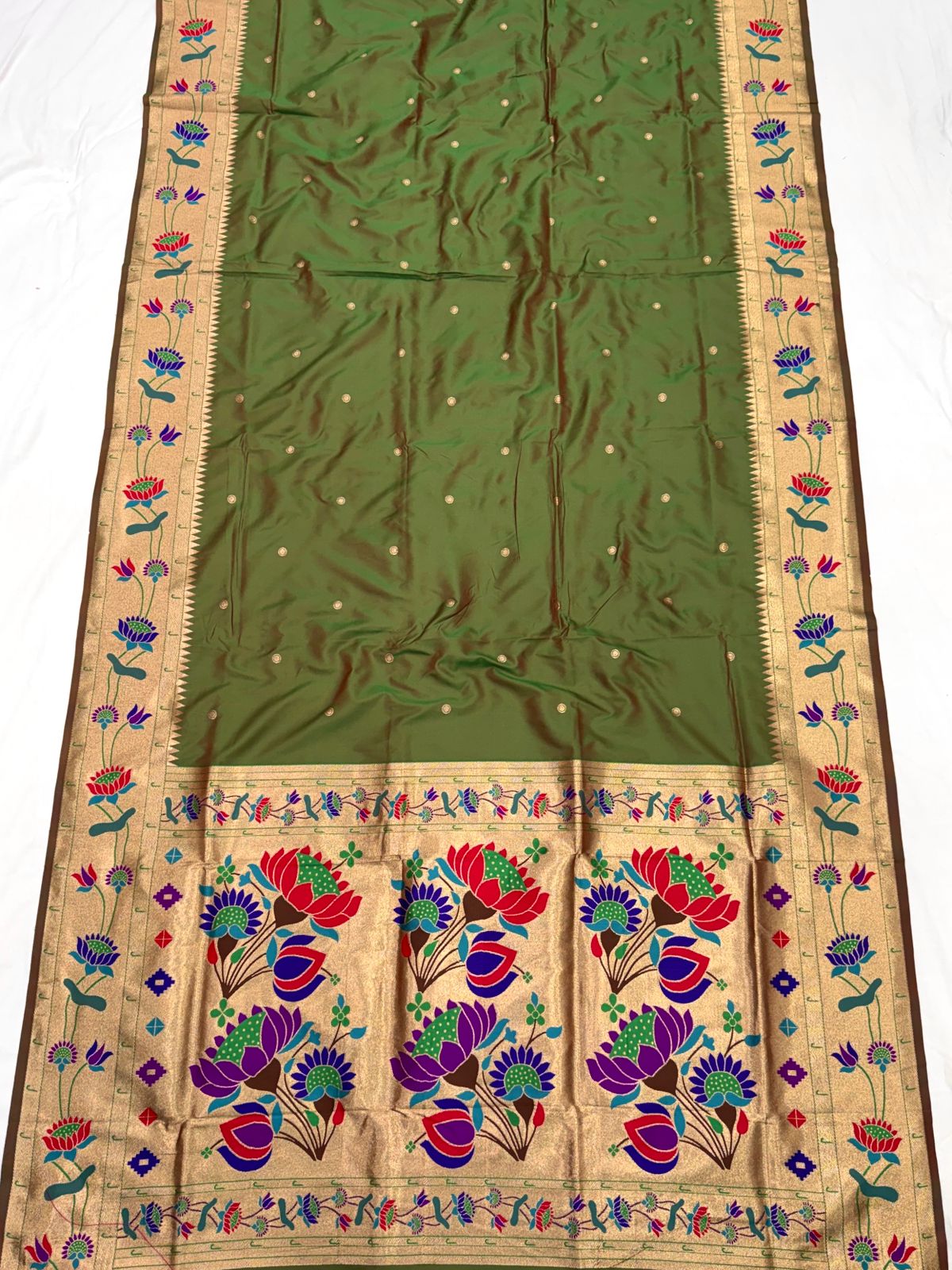 Lotus Paithani Saree