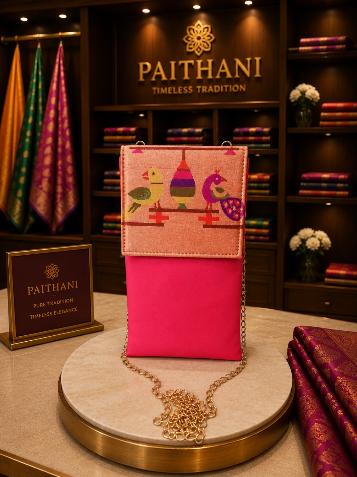 Paithani Purse