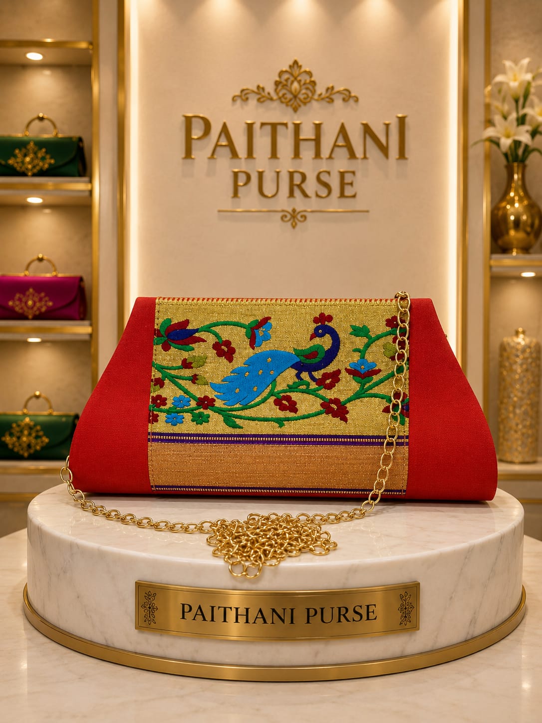 Paithani Purse