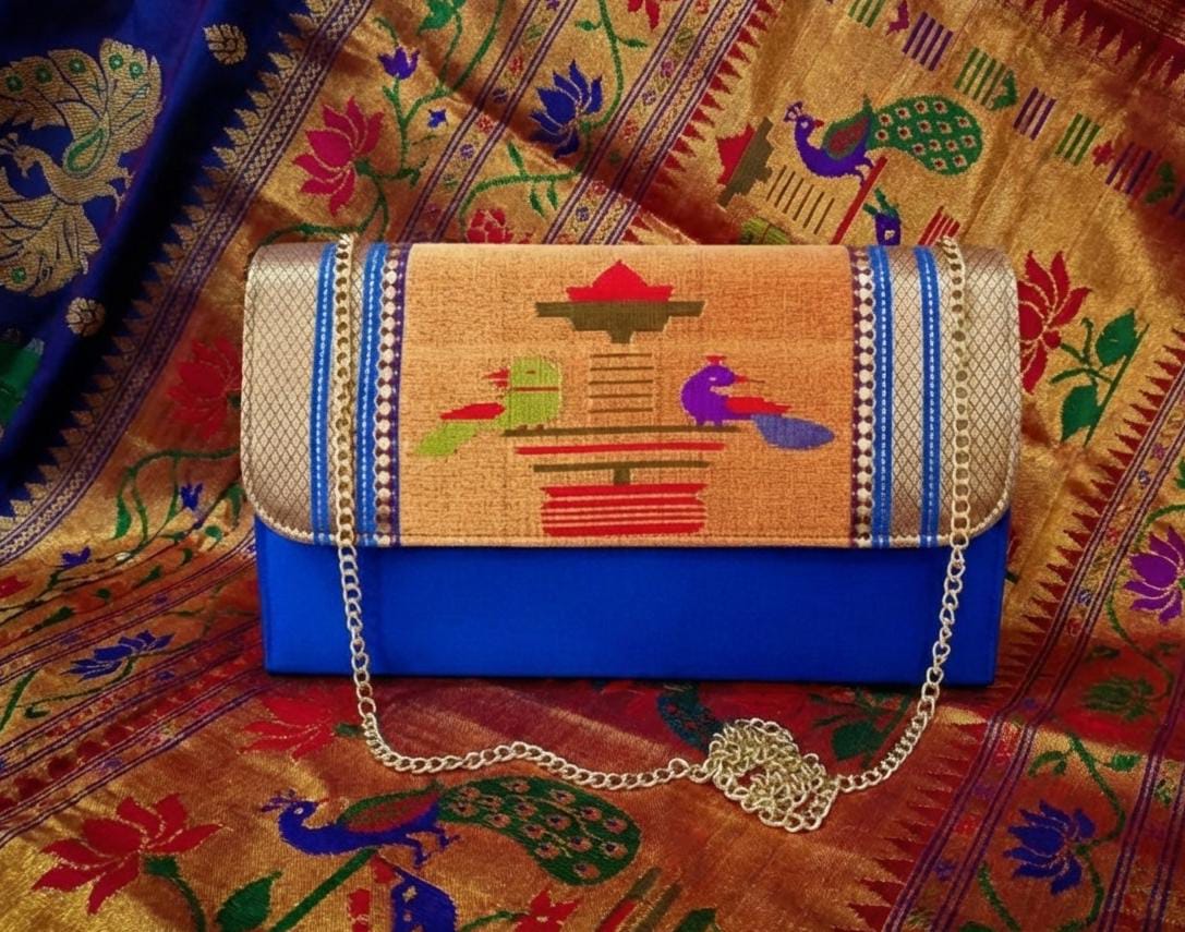 Paithani Purse