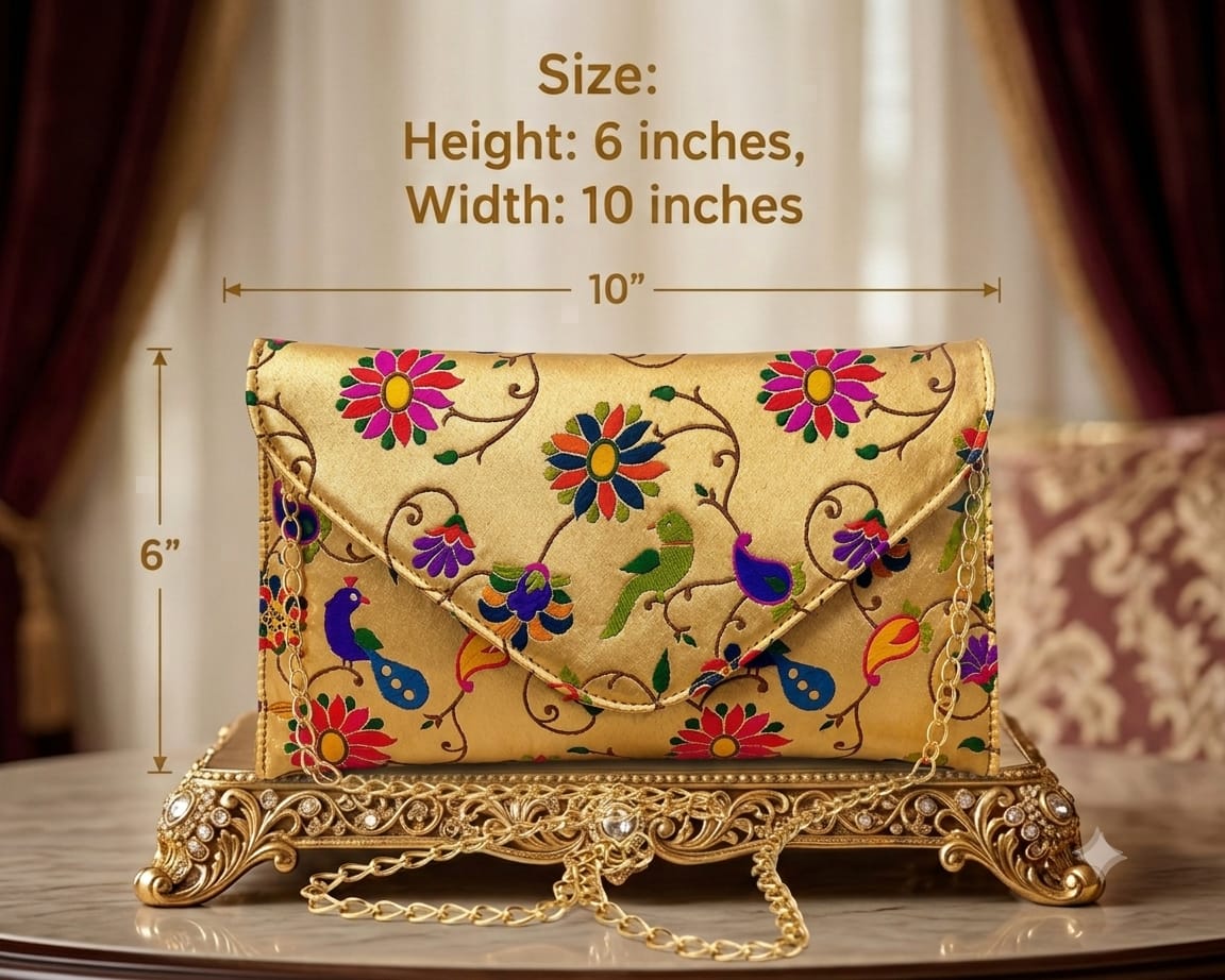 Paithani Purse