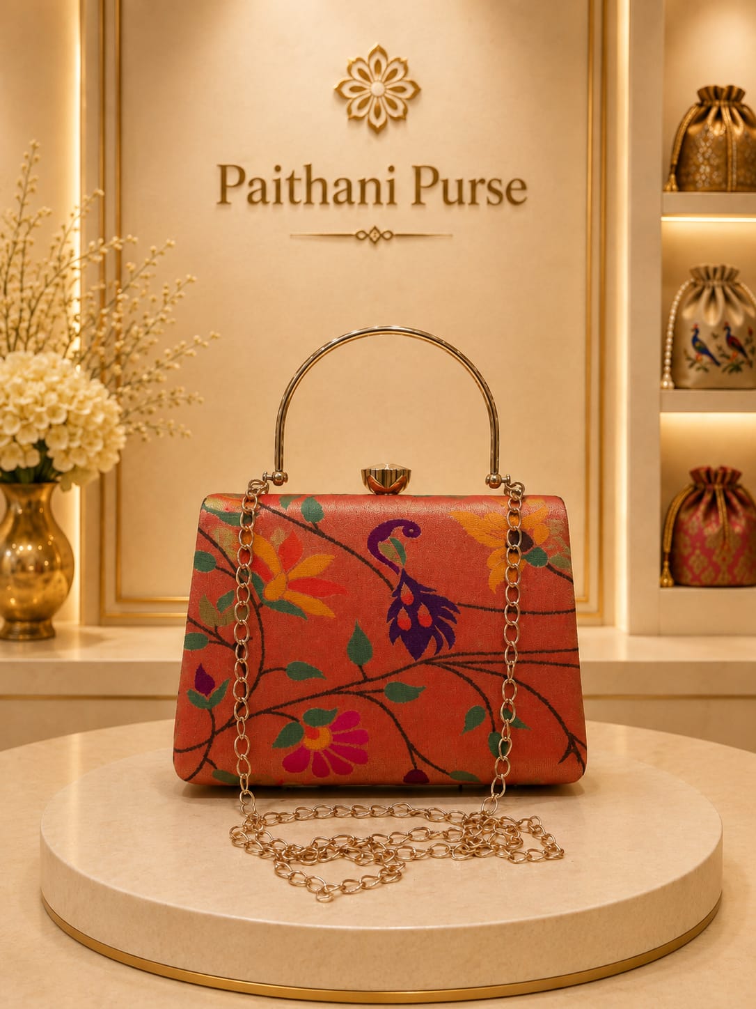Paithani Purse