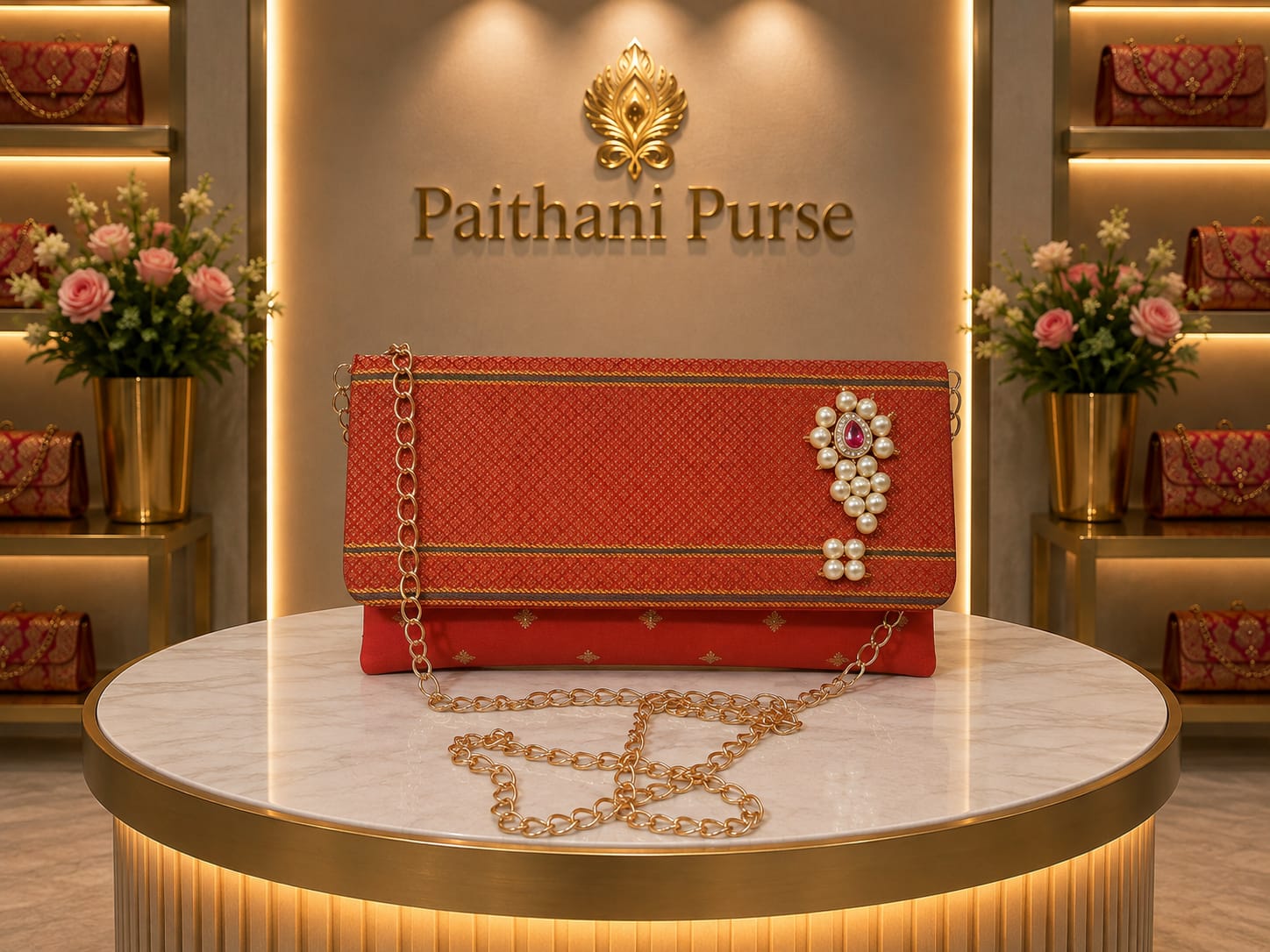 Paithani Purse
