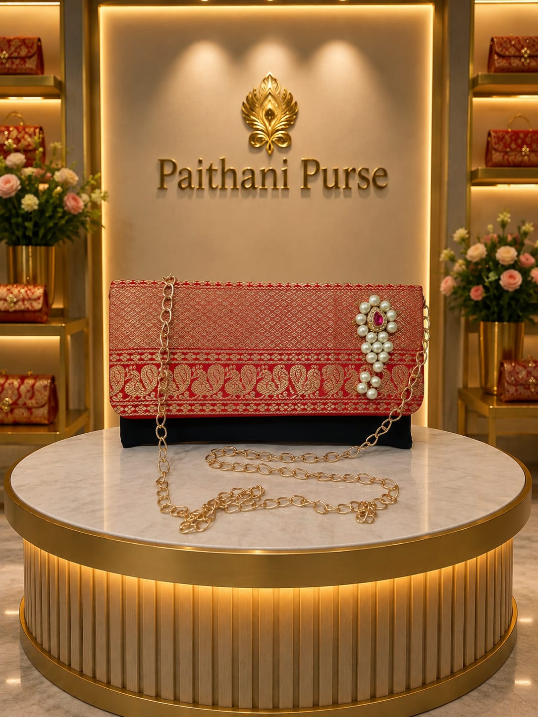 Paithani Purse