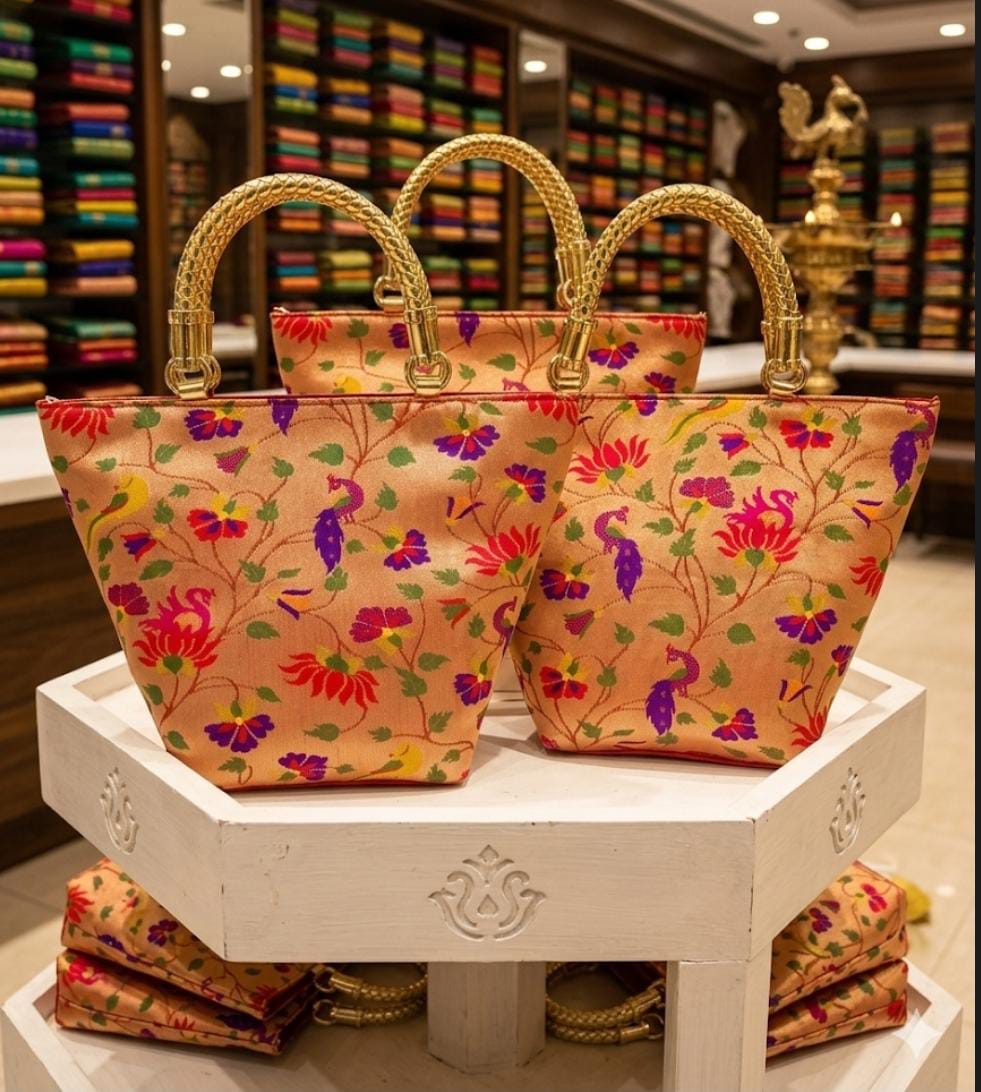 Paithani Purse