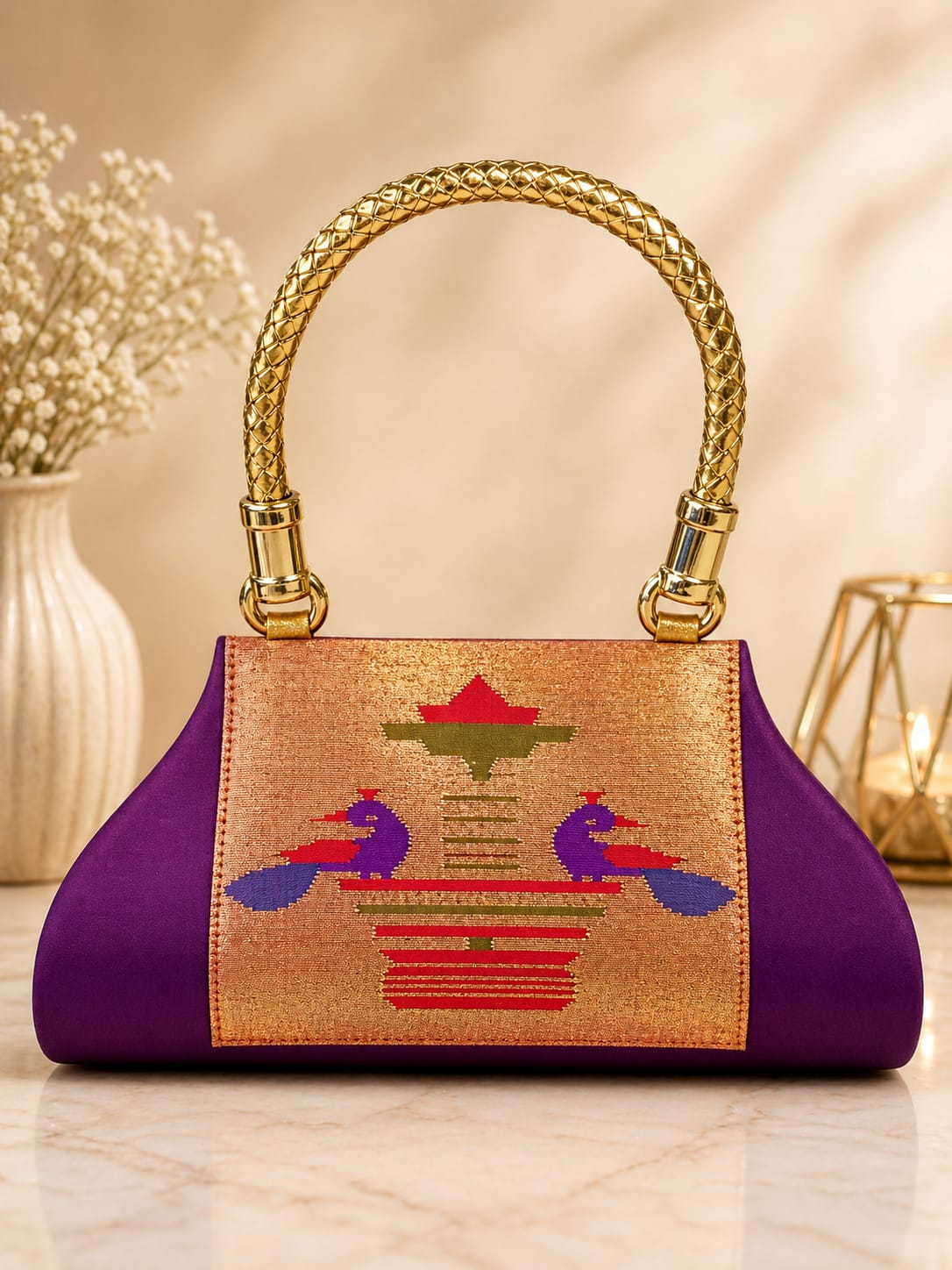 Paithani Purse