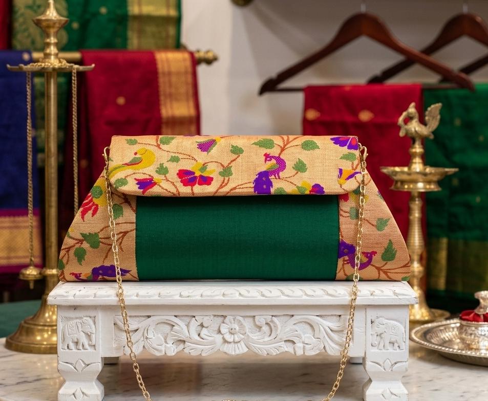 Paithani Purse