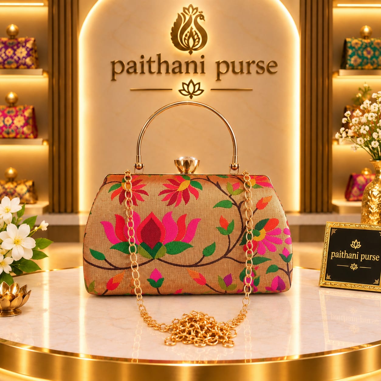 Paithani Purse