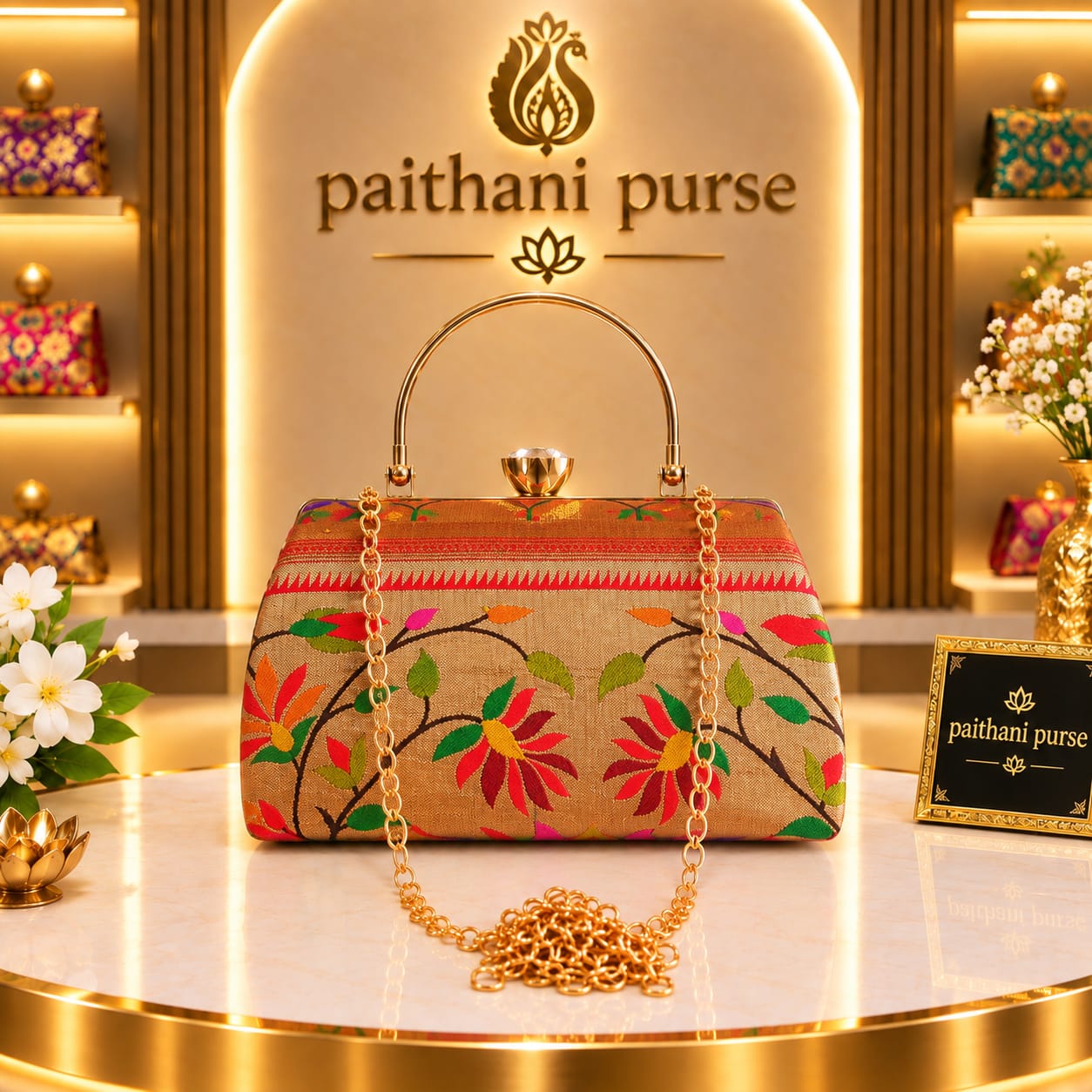Paithani Purse