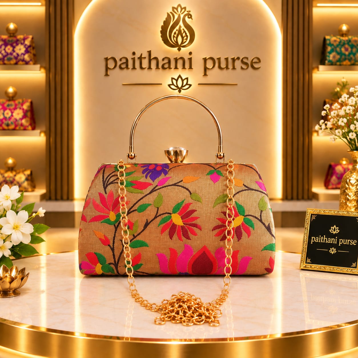 Paithani Purse